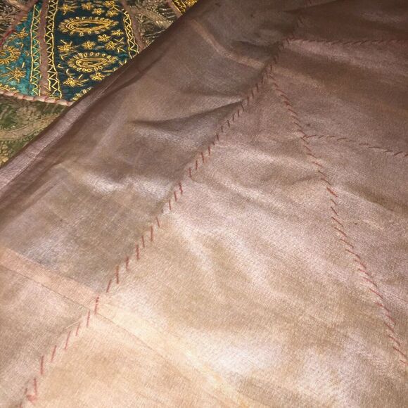 Indian / Indonesian Blanket/ Rug/ Wall ? 92”L x 74” W READ - Picture 7 of 15